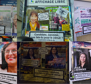 Recouvrement publicitaire pour mettre le climat au cœur des élections dans les villes de la métropole de Nantes
